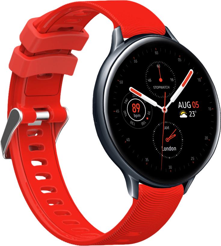 Ремешок Bend для Galaxy Watch Active 2 40/44 мм Red (18059)