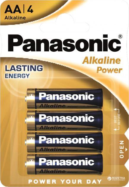 Батарейка Panasonic LR6/AA Alkaline Power Lasting Energy 4 шт. (1440962106)