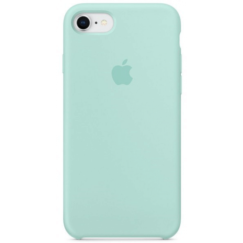 Чехол GoVern Silicone Case для Apple iPhone 7/8/SE 2020 Turquoise - фото 1