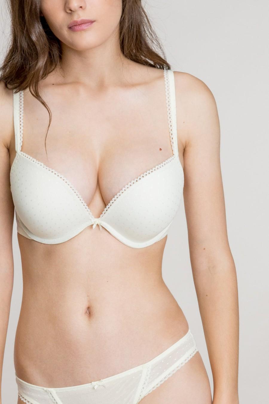 Бюстгальтер push-up двойной Gisela 85B Слоновая кость (67230)