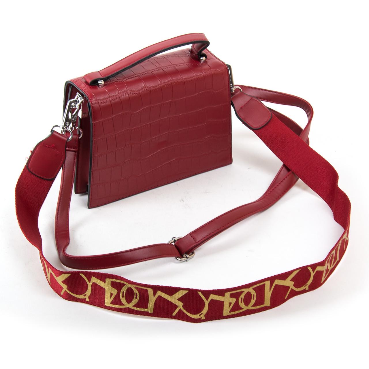 Женская сумочка-клатч Fashion 16915 Бордовый - фото 3