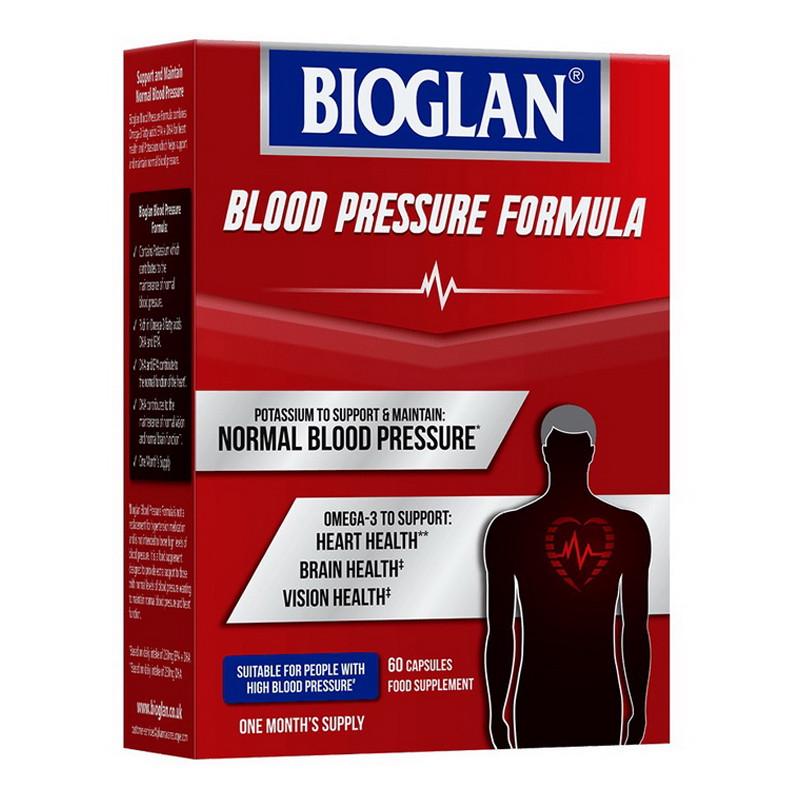Добавка для нормализации давления Bioglan Blood Pressure Formula 60 капс. (23080-01)