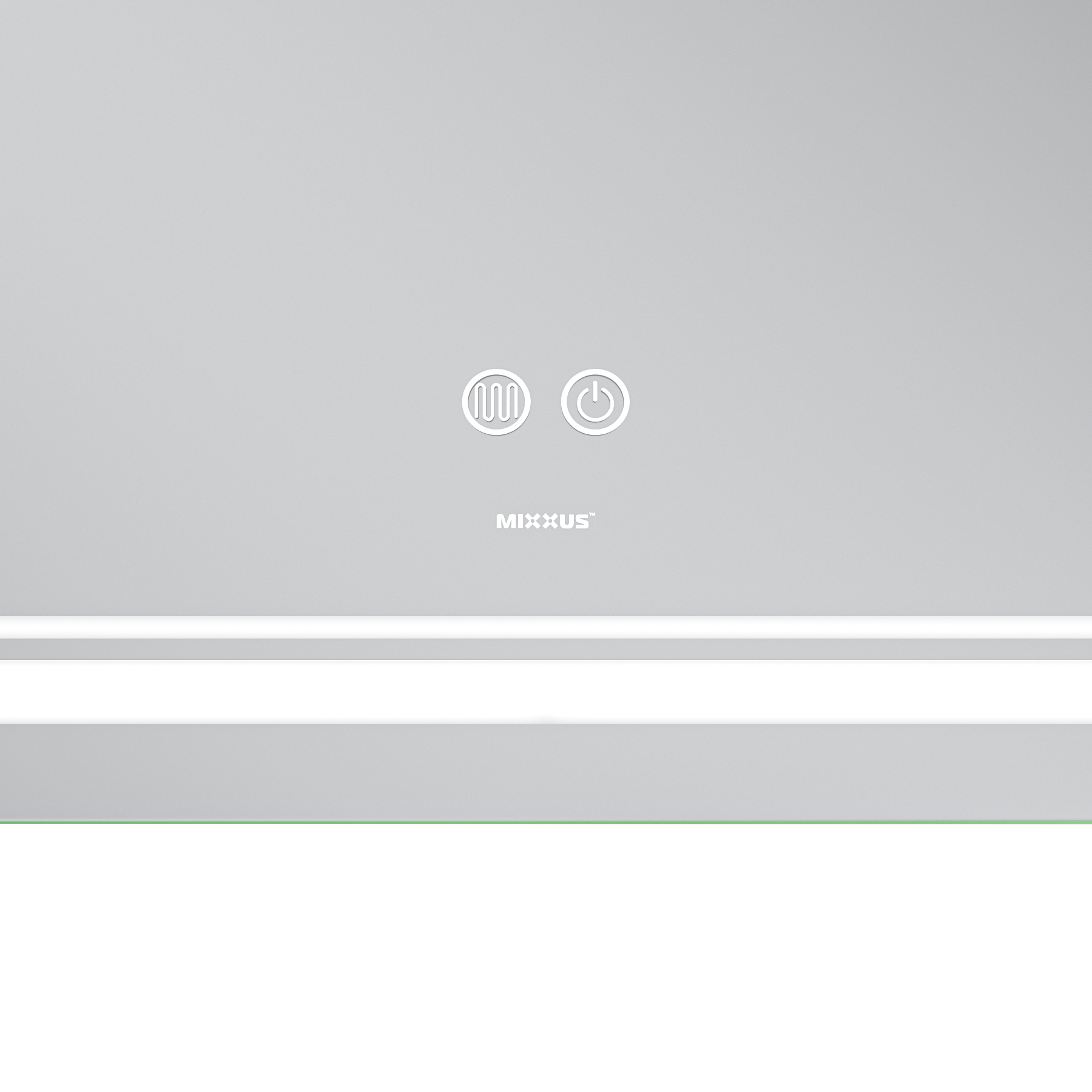 Дзеркало MIXXUS Premium QUADRO MR20-100x80 LED Touch/Anti-fog з димером/лінзою (MP6623) - фото 3 Дзеркало MIXXUS Premium QUADRO MR20-100x80 LED Touch/Anti-fog з димером/лінзою (MP6623) - фото 3