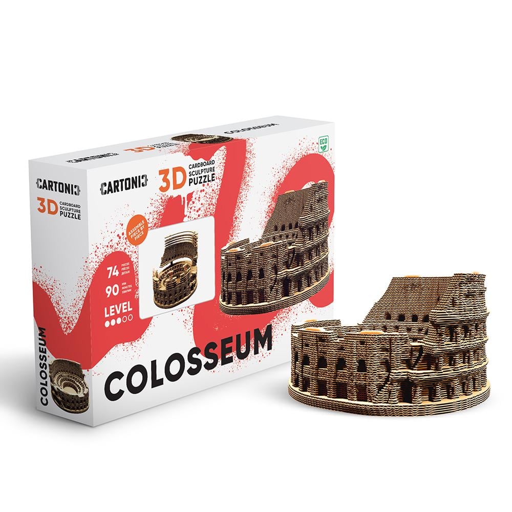 Пазл-конструктор 3D картонный Cartonic 3D Puzzle COLOSSEUM Колизей (33394527)