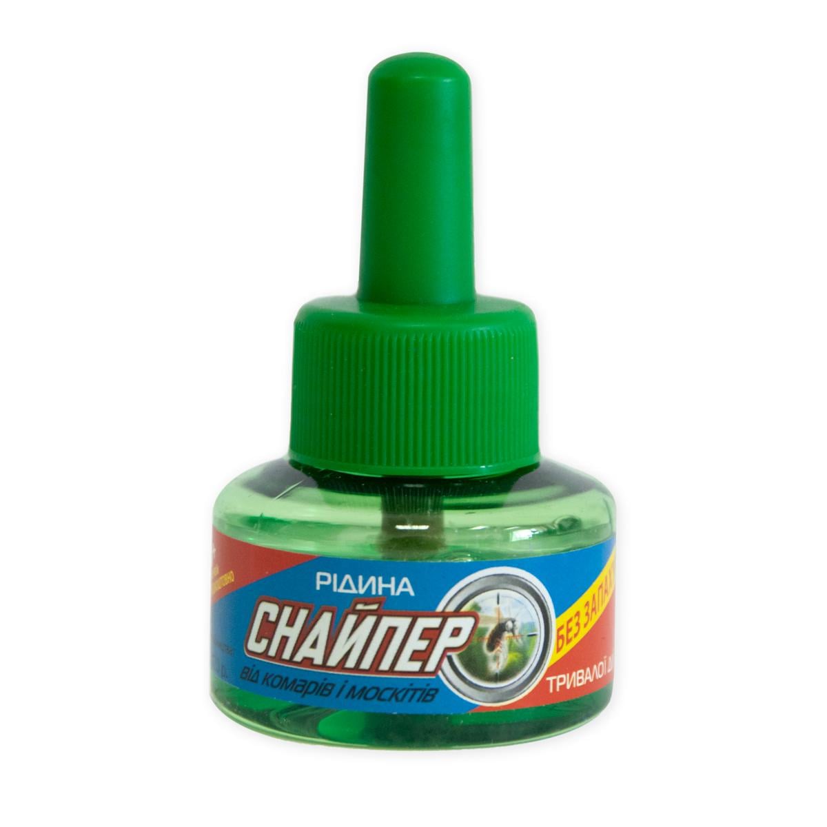Жидкость от комаров для фумигатора на 60+5 ночей Снайпер 27мл (1010064-Green)