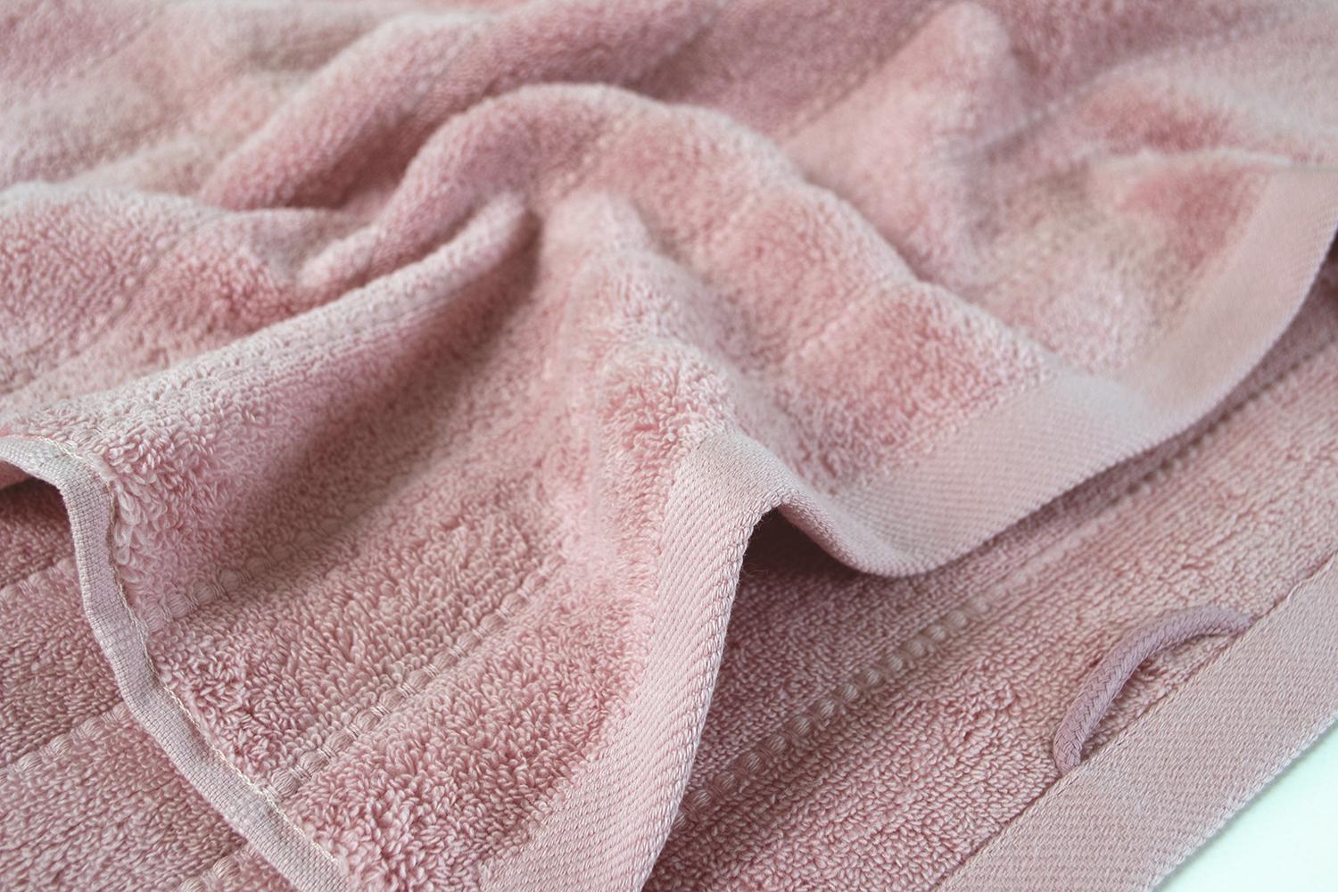Полотенце Irya Frizz microline 500 г/кв. м 90х150 см Розовый (12408191) - фото 4