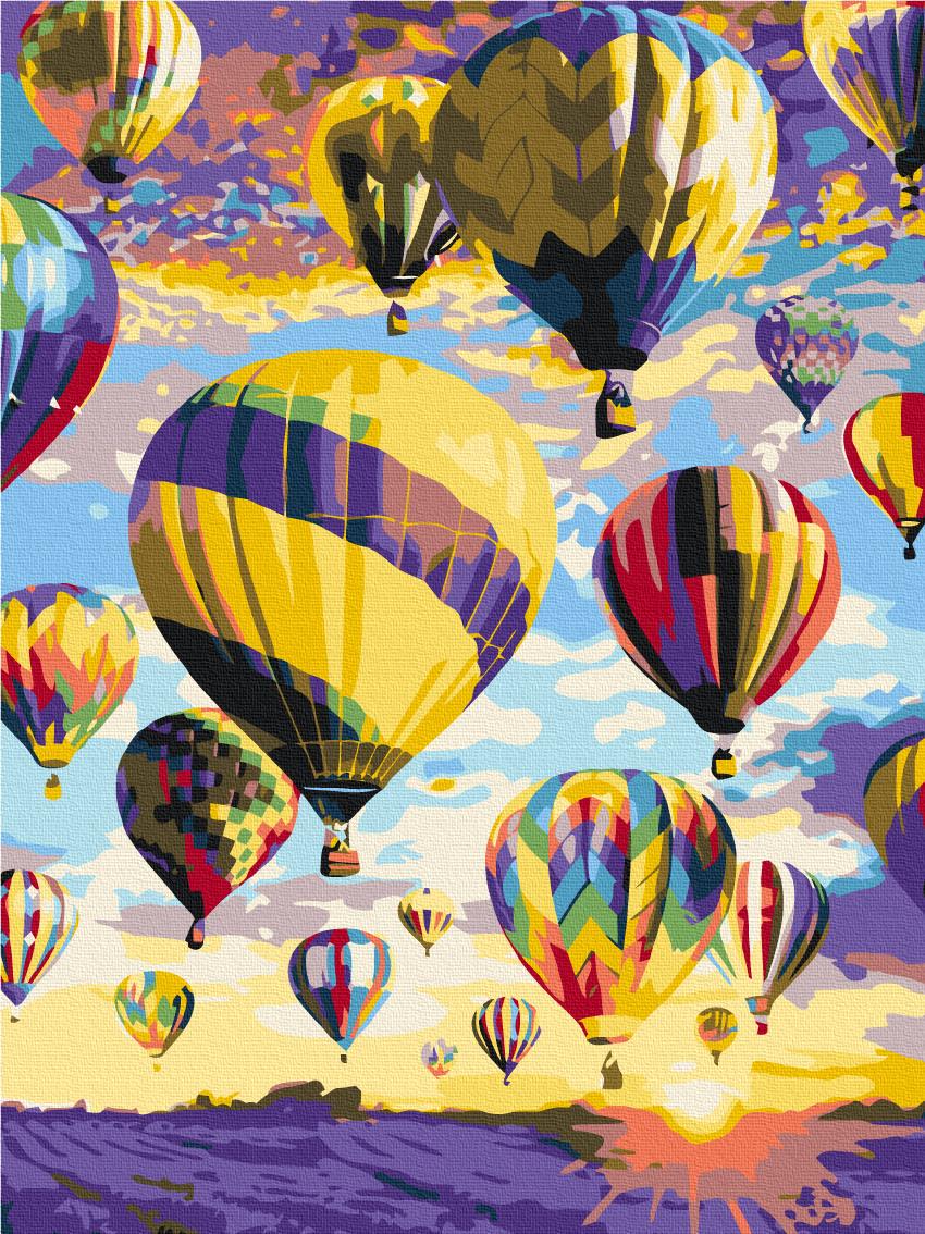 Картина за номерами Brushme Мрії в небі 30x40 см (RBS28734)