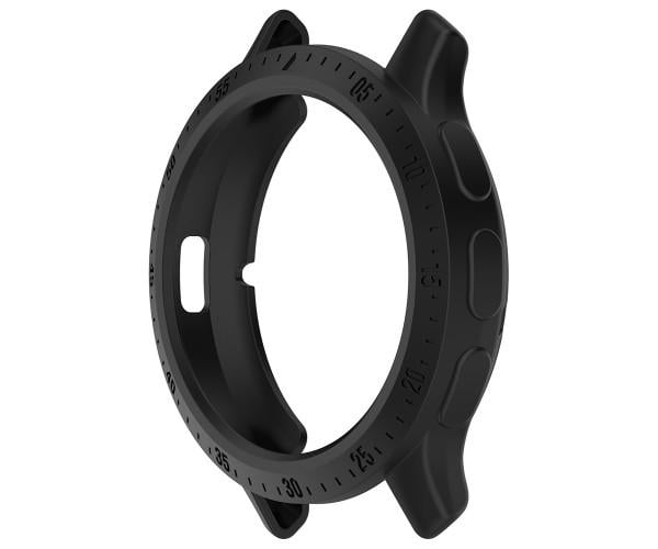 Чехол защитный силиконовый Protective Cover для смарт-часов Garmin Venu 3S Черный