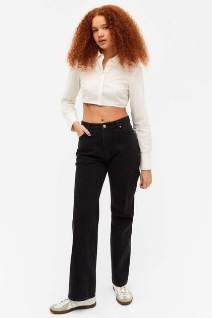 Джинси MONKI 1035995П W28L28 Чорний