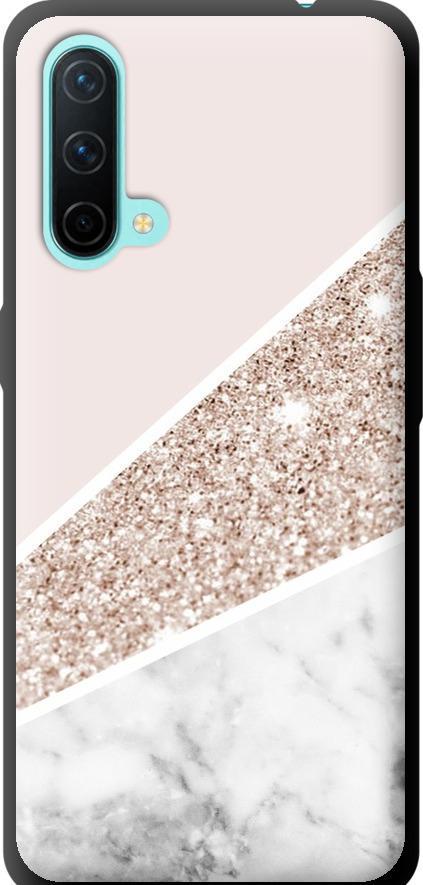 Чехол на OnePlus Nord CE Пастельный мрамор (4342b-2382-42517)