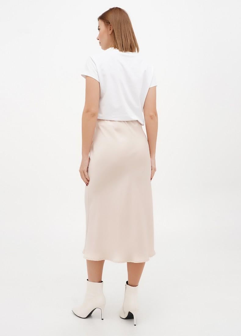 Юбка женская р. 44 Бежевый (275882-44) - фото 2 Юбка женская р. 44 Бежевый (275882-44) - фото 2