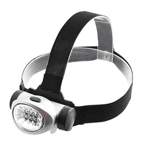 Фонарь налобный HeadLamp 603-8LED White/Black (592587)
