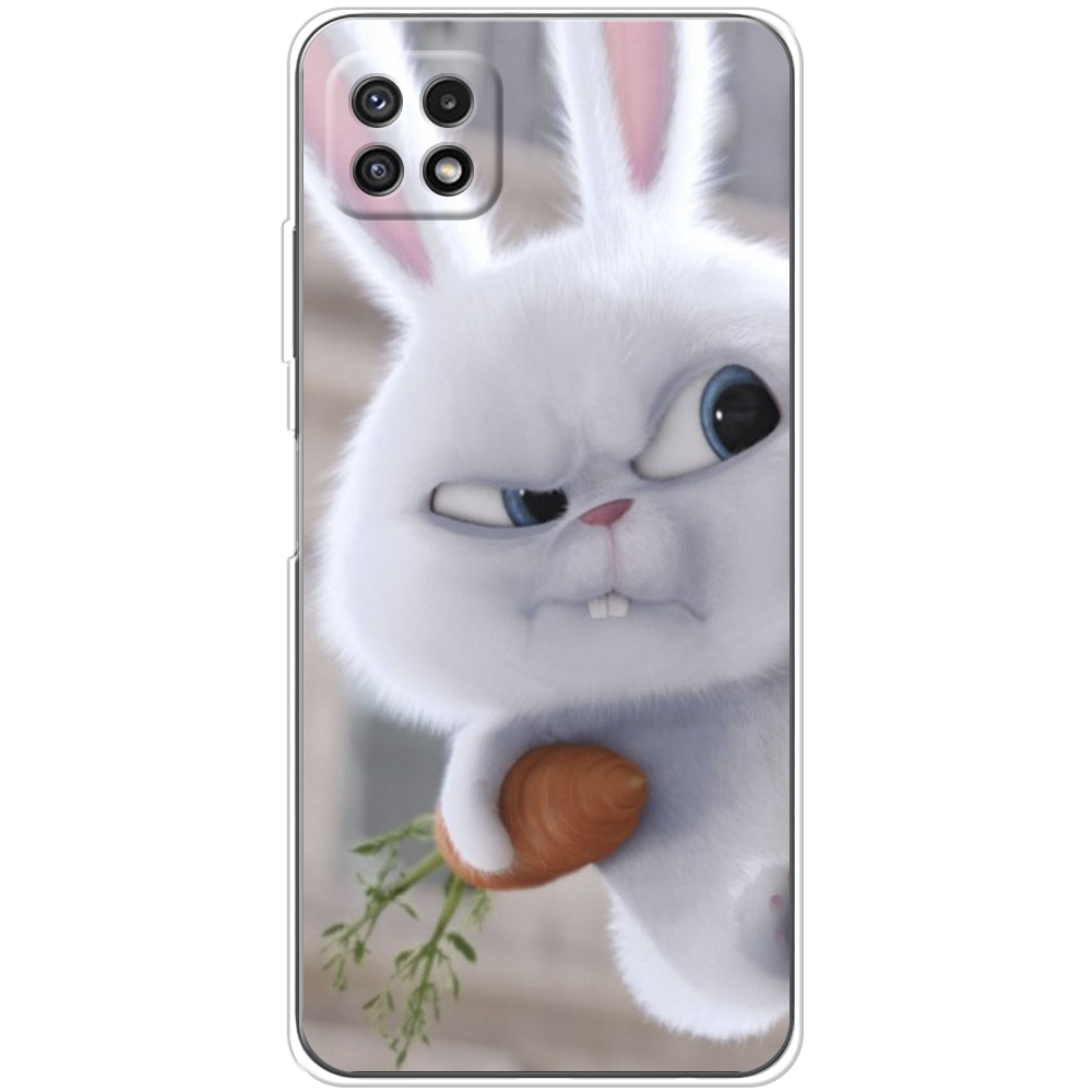 Чехол BoxFace Samsung Galaxy A22 5G (A226) Rabbit Snowball Прозрачный силикон (44332-up1116-44332)