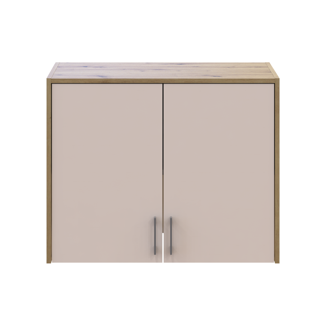 Антресоль висока Doros Ронді 2 ДСП 82х52х65 см Дуб Артізан/Кашемір (41516181) - фото 4 Антресоль висока Doros Ронді 2 ДСП 82х52х65 см Дуб Артізан/Кашемір (41516181) - фото 4