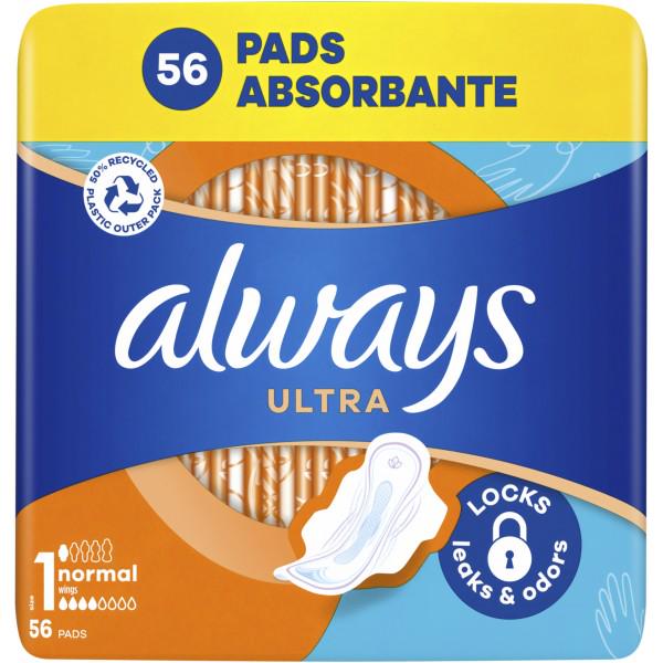 Прокладки гігієнічні Always Ultra Normal р. 1 56 шт. 4 краплі