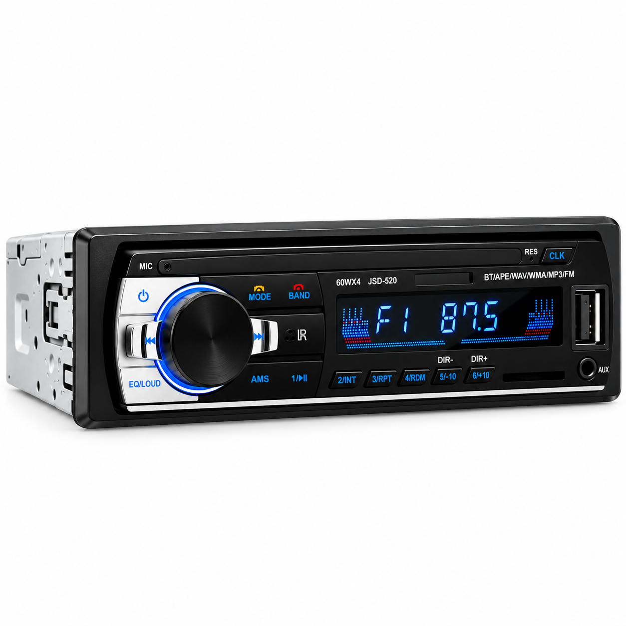 Автомагнитола JSD-520 BT 1DIN Черный (39524) Автомагнитола JSD-520 BT 1DIN Черный (39524)