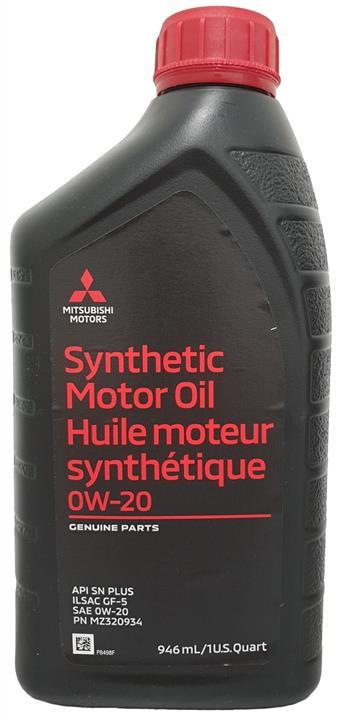 Масло моторное Mitsubishi Engine Oil 0W-20 0,95 л (78193)