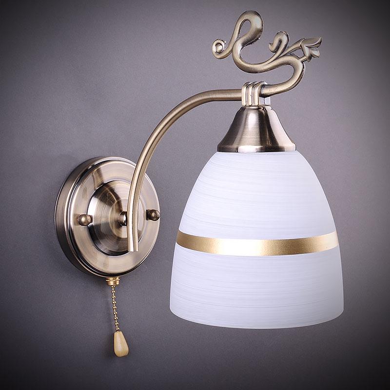 Бра настенное Light House DL-17331/1W   Бронзовый