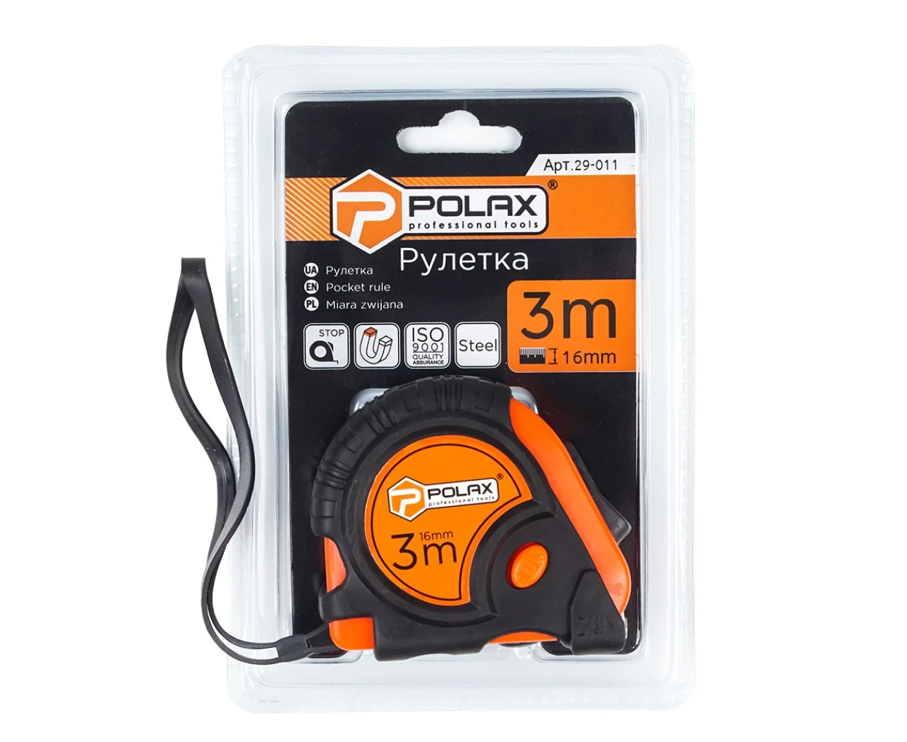 Рулетка обрезинена 3x16 мм (2420982765) - фото 2