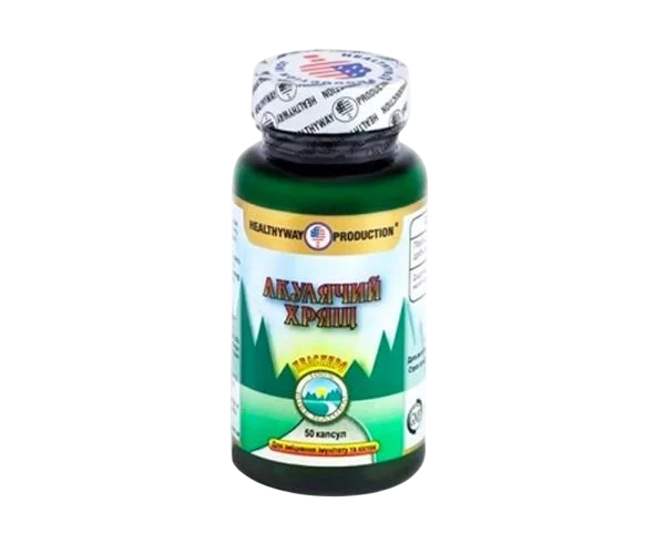 Бад американський Healthyway Production Акулячий хрящ №50