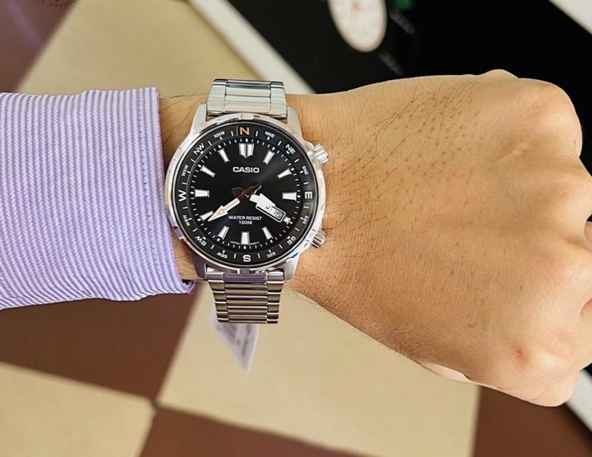 Годинник водонепроникний чоловічий Casio MTD-130D-1A4 (1141-0164) - фото 7 Годинник водонепроникний чоловічий Casio MTD-130D-1A4 (1141-0164) - фото 7