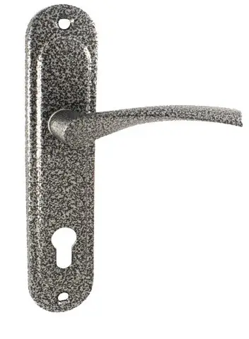 Дверна ручка на планці Aspect РП-55.23-s Сірий (306964E)