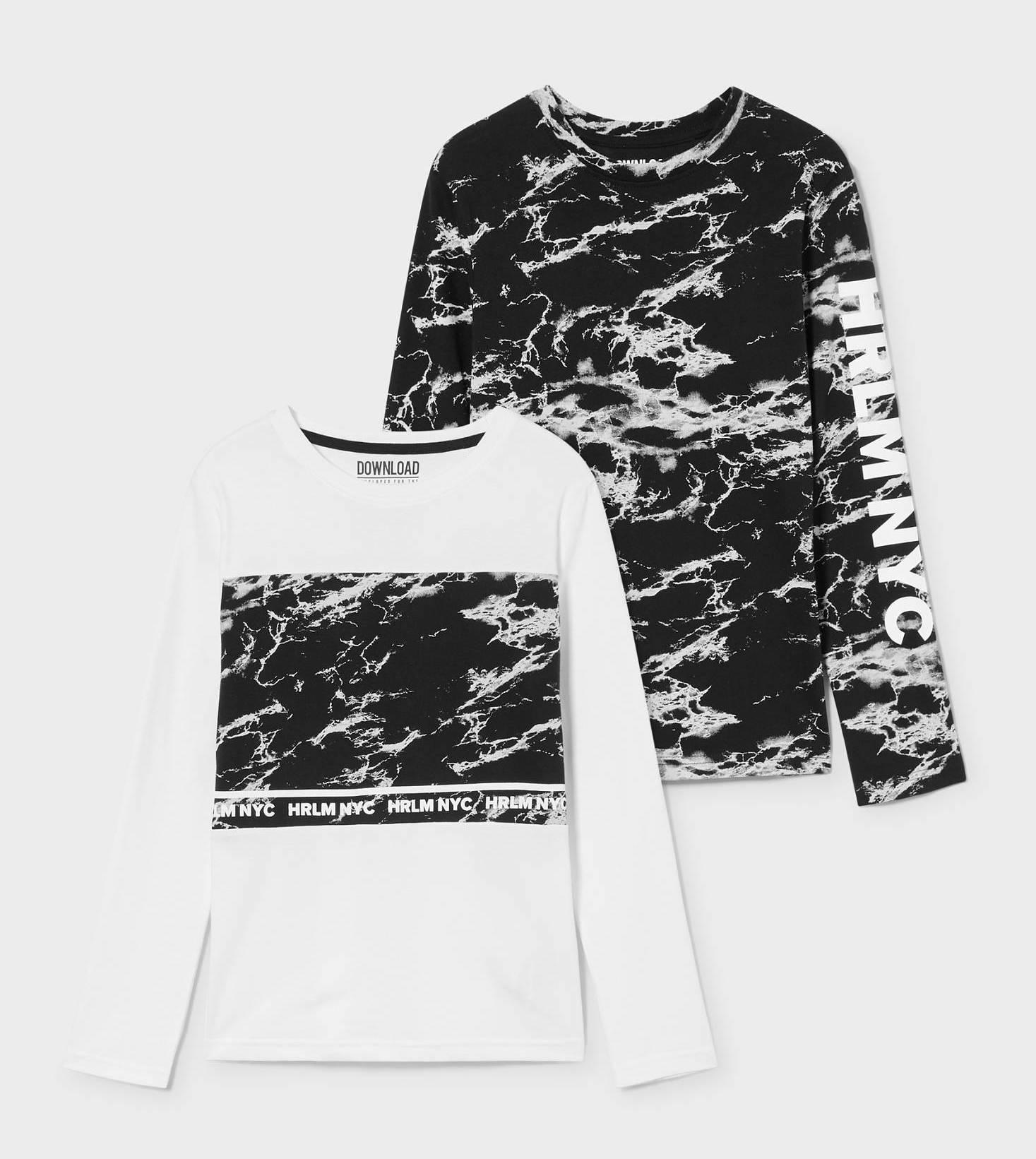 Набір регланів для хлопчика C&A 146-152 розмір Білий/Чорний (25a4ec28)