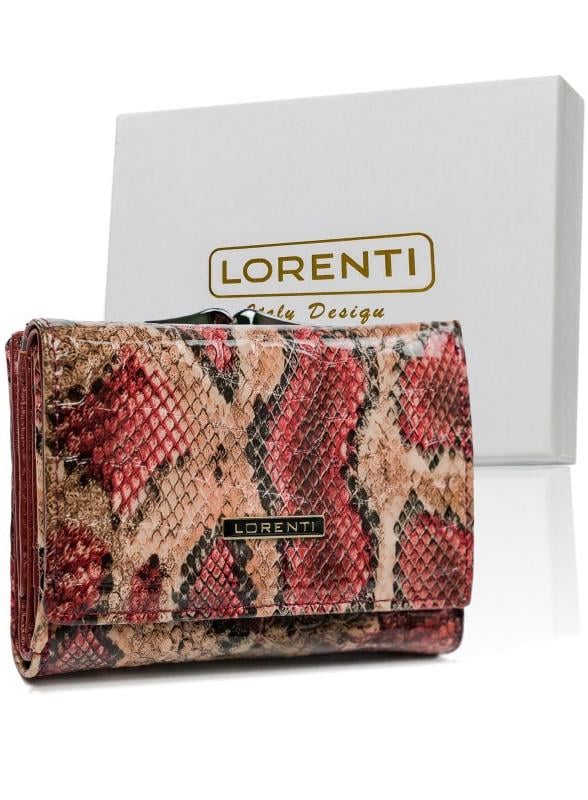 Кошелек женский кожаный LORENTI 15-09-DR-RFID-6970 Красный