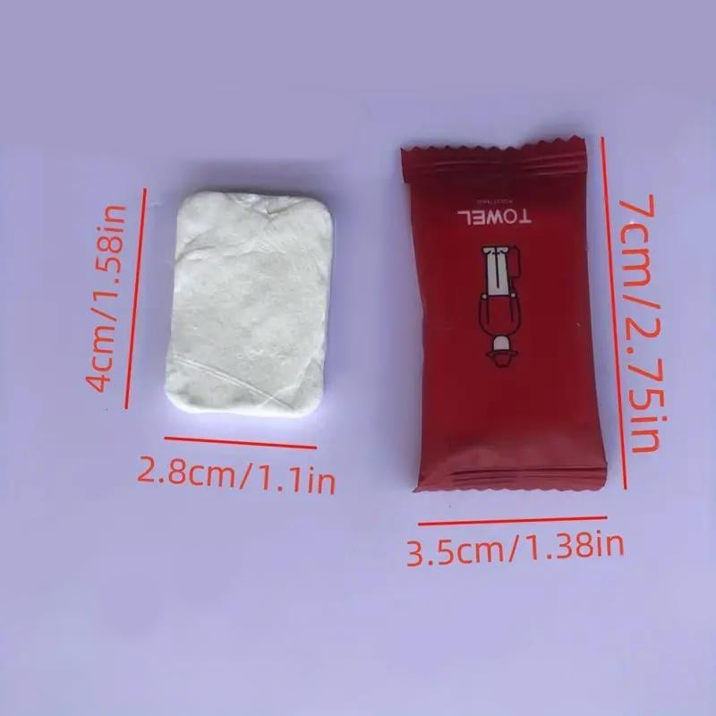 Серветки пресовані одноразові Travel у вигляді таблеток 10 шт. Білий (2789190580) - фото 10 Серветки пресовані одноразові Travel у вигляді таблеток 10 шт. Білий (2789190580) - фото 10