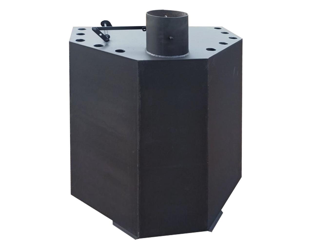 Камин Kram-kovka Велес стальной напольный угловой 5 мм - фото 2