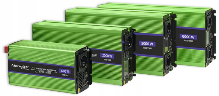 Інвертор 12 230 QOLTEC із чистою синусоїдою 2000 Вт/4000 Вт (2440051038) - фото 4 Інвертор 12 230 QOLTEC із чистою синусоїдою 2000 Вт/4000 Вт (2440051038) - фото 4