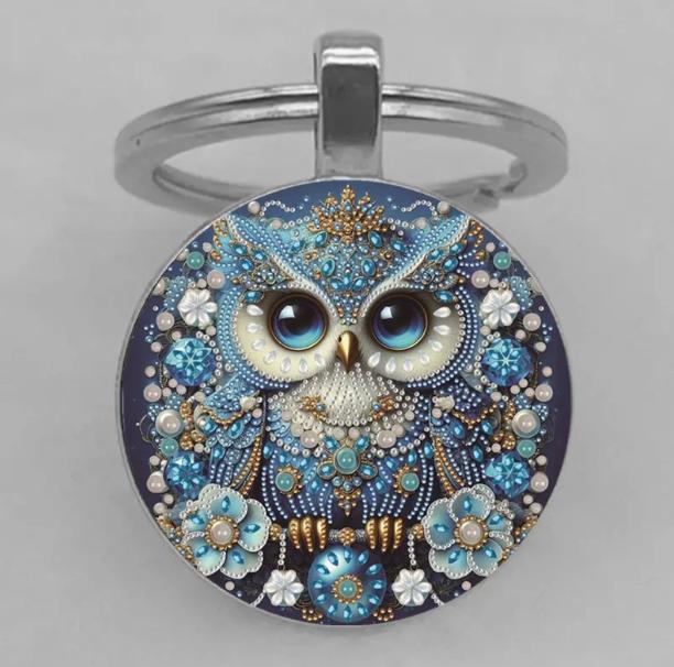 Брелок для ключей Сова 3х6 см (EG0044)