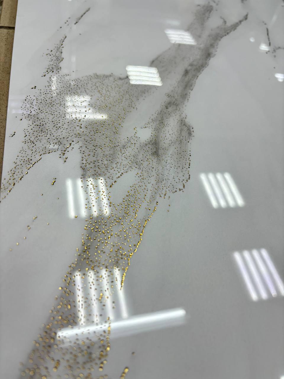 Плитка універсальная KT Exclusive White Gold JS12022 60х120 см (12022) - фото 2