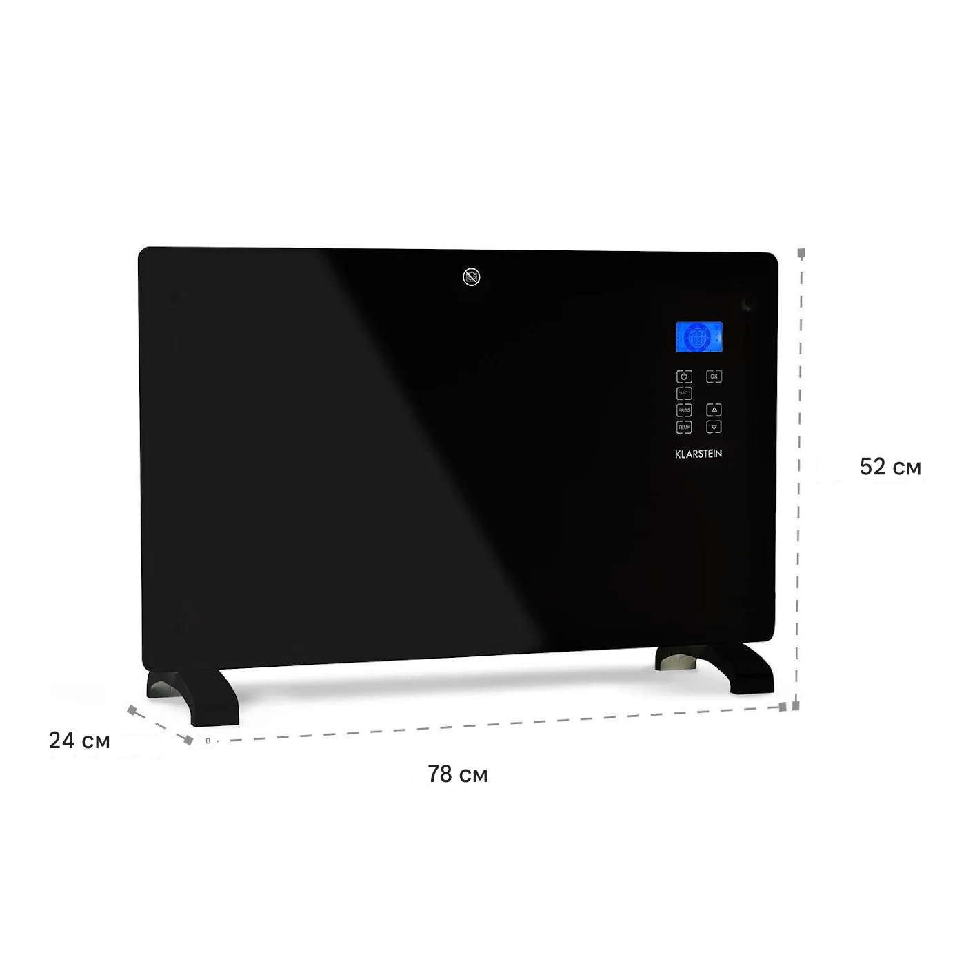 Конвекторный обогреватель KLARSTEIN Norderney 2000 Вт (10032789) - фото 6 Конвекторный обогреватель KLARSTEIN Norderney 2000 Вт (10032789) - фото 6