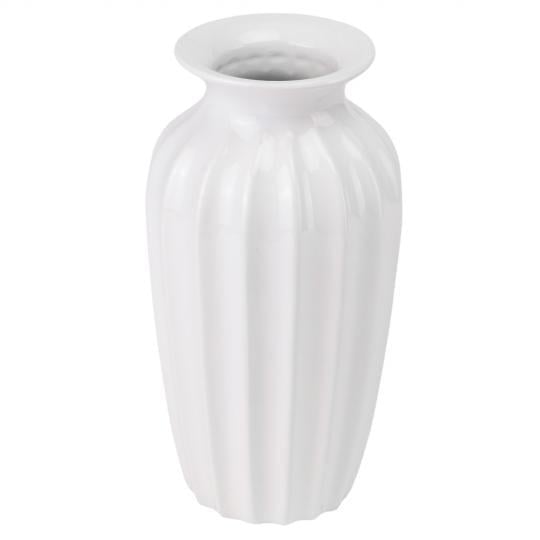 Ваза для цветов Elisey Nicoleta керамическая 30 см Белый (135-81-9195-038)