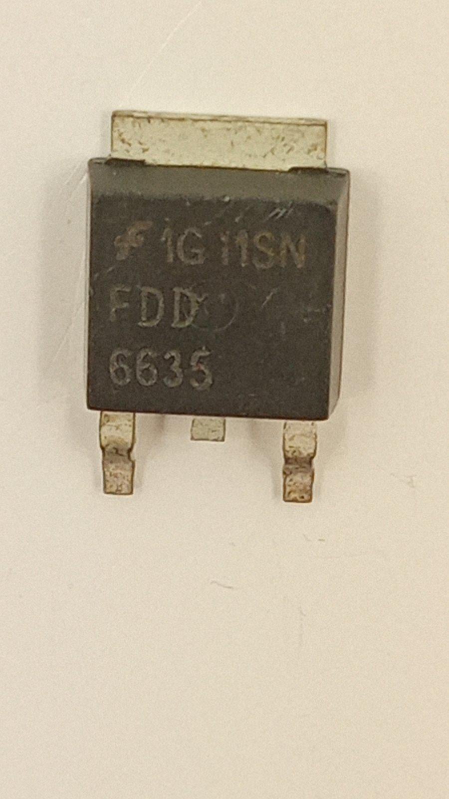 Транзистор FDD6635 n-channel 35V 59A 10mOm D-pak (11865)