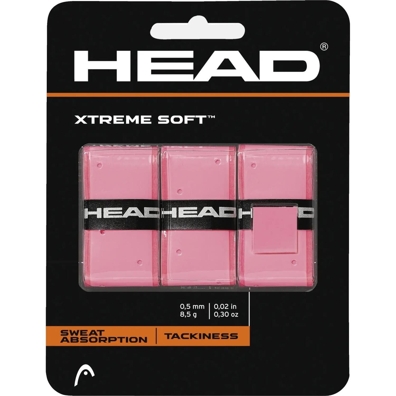 Обмотка для ракеток Head XTREMESOFT OVERGRIP 3 шт. (285-104) Обмотка для ракеток Head XTREMESOFT OVERGRIP 3 шт. (285-104)