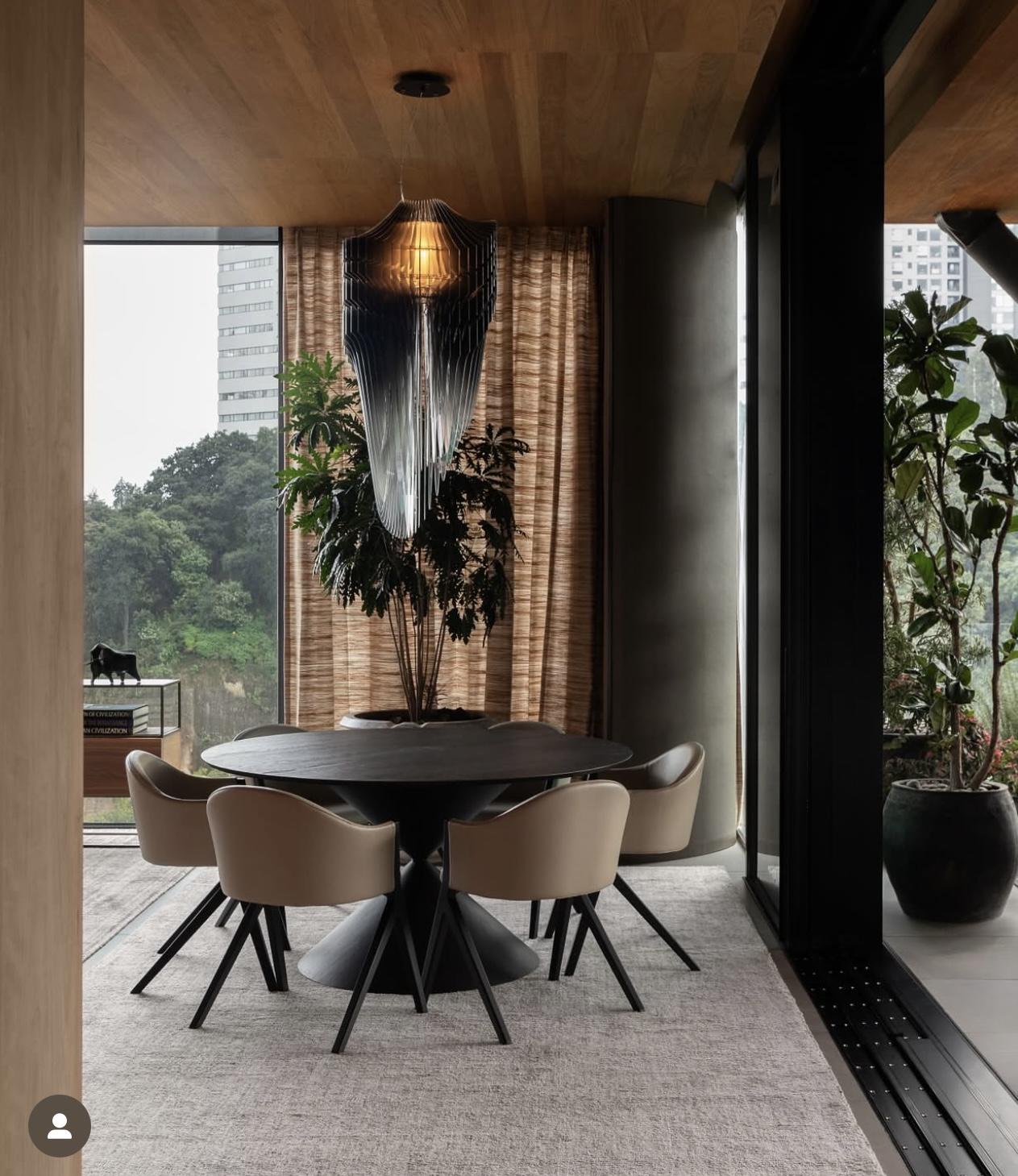 Стол обеденный Midj Clessidra 120 см Black (T1960120LI1I04) - фото 2