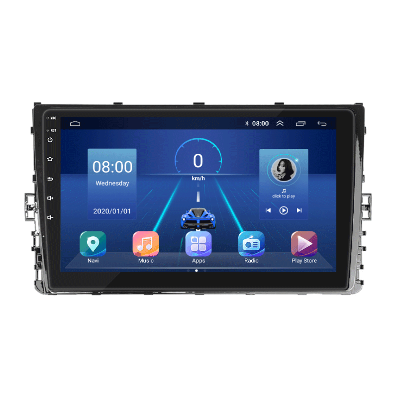 Автомагнитола штатная Lesko 4G/GPS/Wi-Fi для Volkswagen Transporter T6 Рестайлинг 2019-6/128Gb 9" (1680057759)