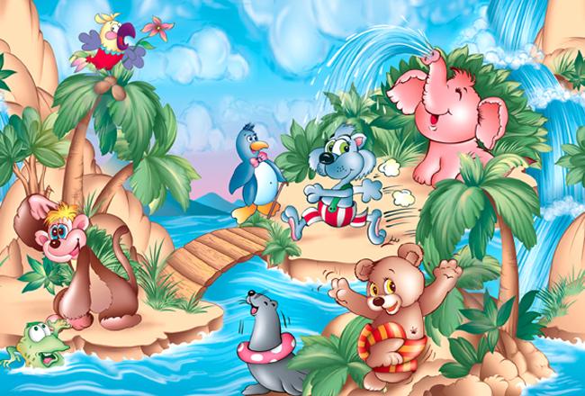 Фотообои Ника Волшебная лагуна 140х196