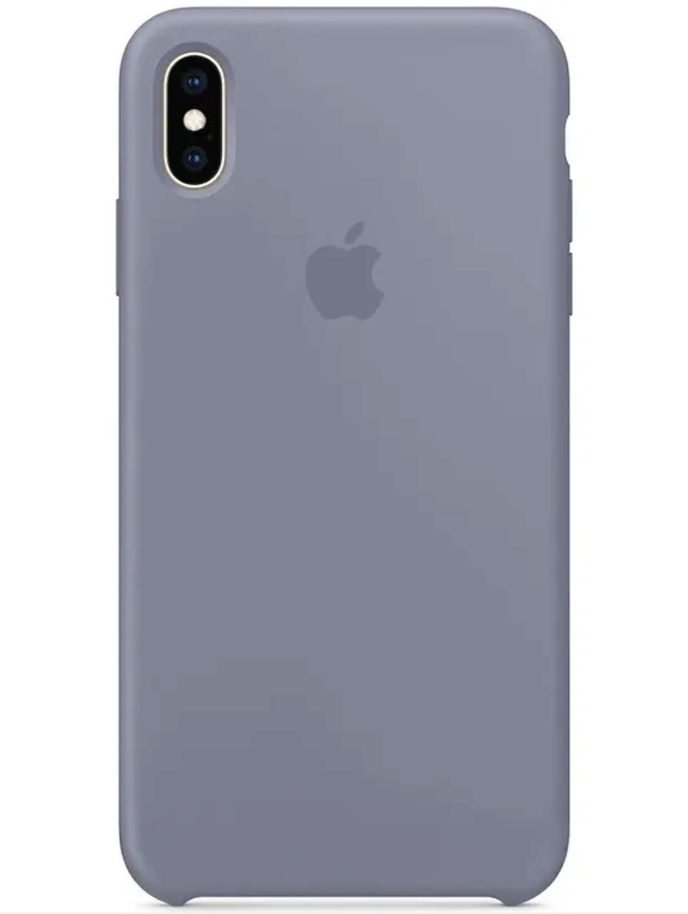 Чехол-накладка Apple Silicone Case for iPhone Xs Max, Lavander Gray (HC) (A)