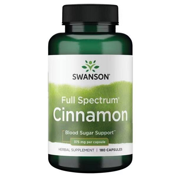 Корица Swanson Full Spectrum Cinnamon 375 mg 180 капс. (000019986) Корица Swanson Full Spectrum Cinnamon 375 mg 180 капс. (000019986)