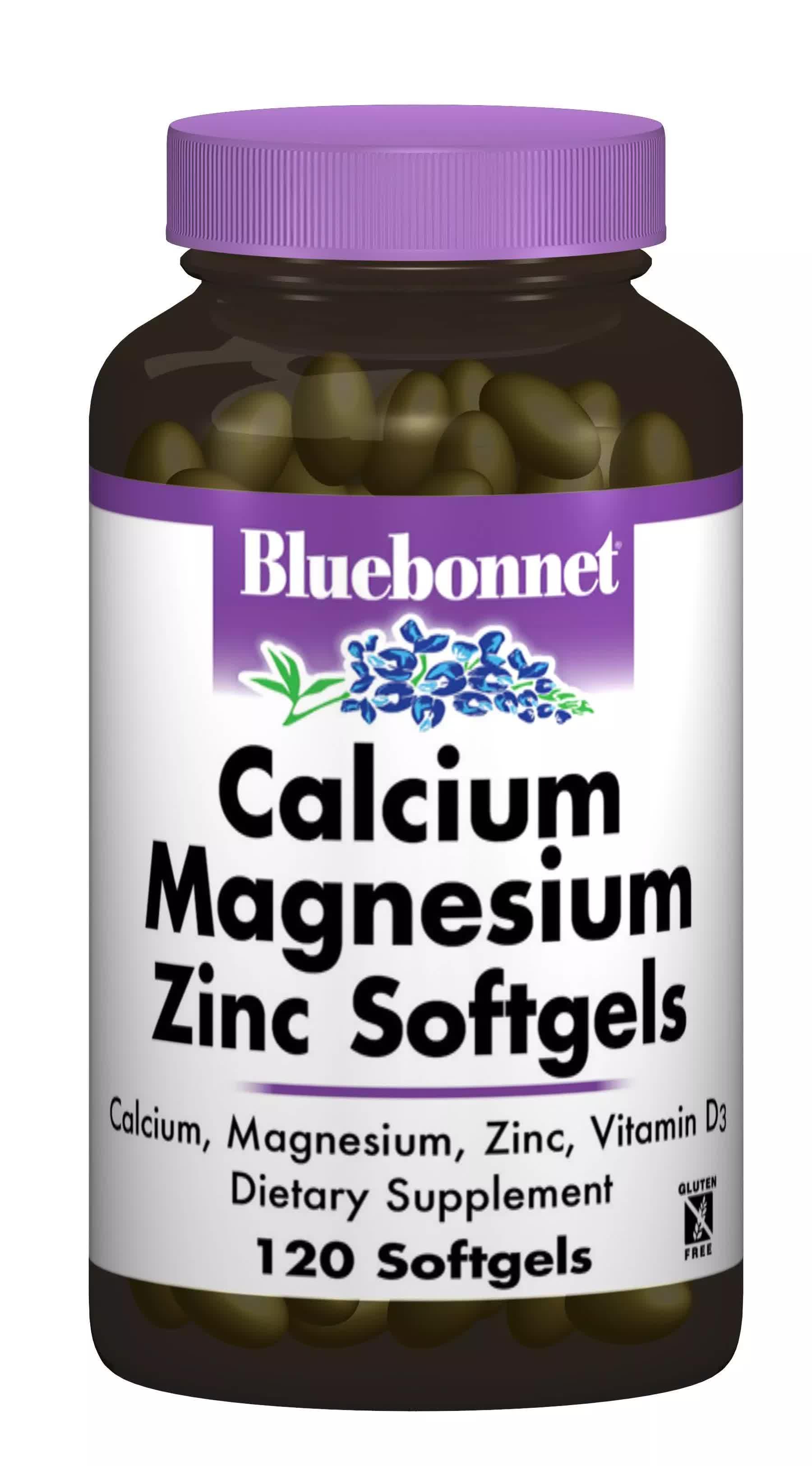 ᐉ Мультиминеральный комплекс Nutrition Calcium Magnesium plus Zinc 120 Softgels BLB0701