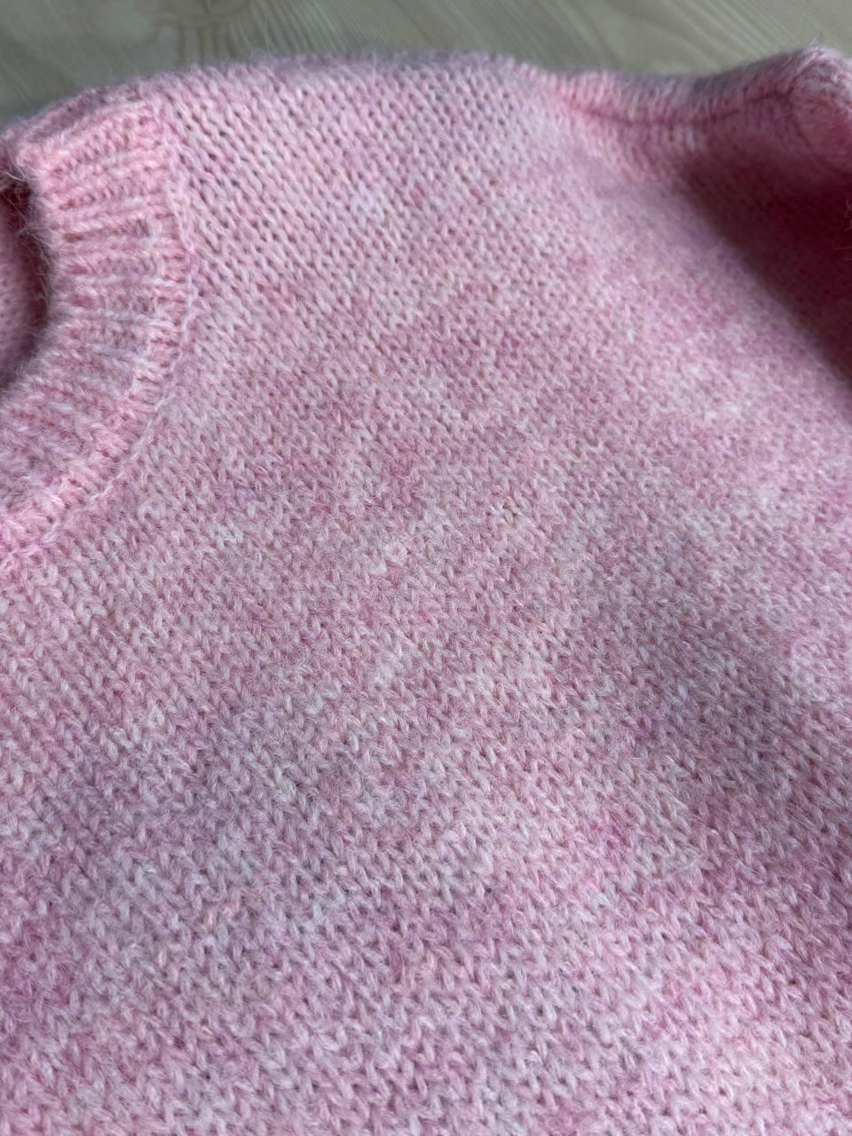 Свитер женский Fancy Matinee 6119 меланж OS Розовый (4931) - фото 2