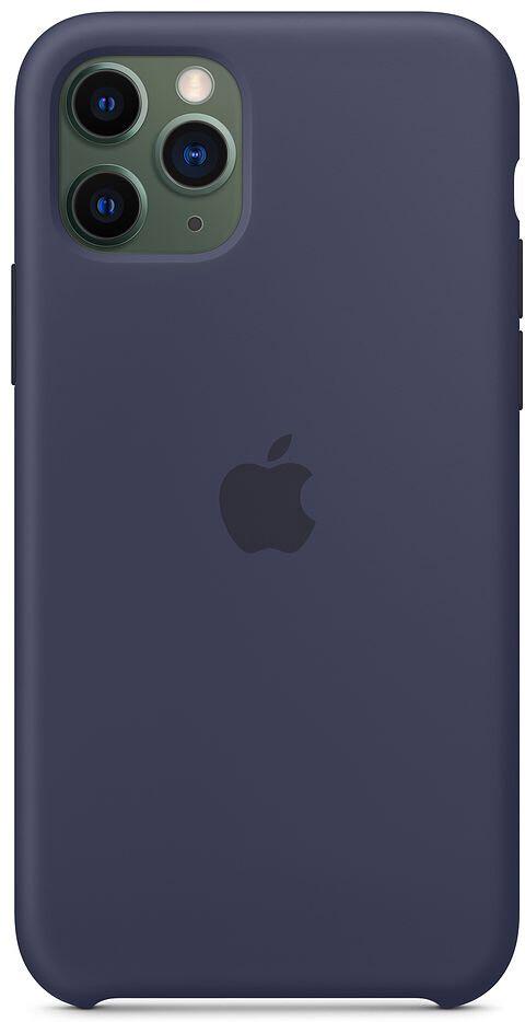 Чохол оригінальний силіконовий Silicone Case MWYW2ZM/A для Apple Iphone 11 Pro Max (6.5") Midnight Blue - фото 13