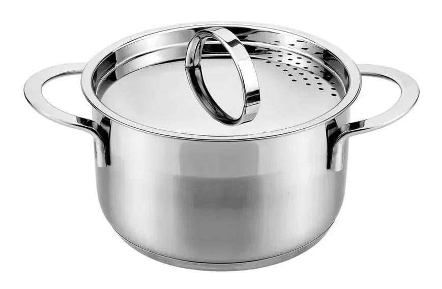 Кастрюля Banquet CASSIDA New Line из нержавеющей стали 18 см, 2,6 л с крышкой (2587259660)