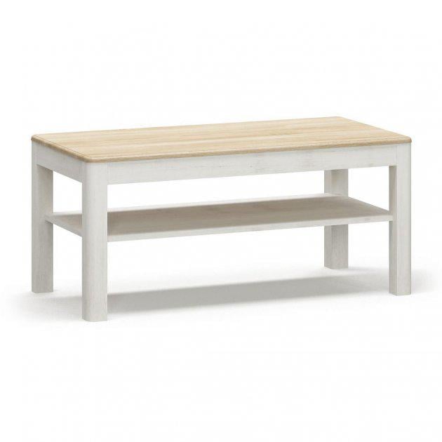 Стол журнальный Mebel Service Мадрид из ДСП и МДФ Андерсон пайн/Дуб самоа