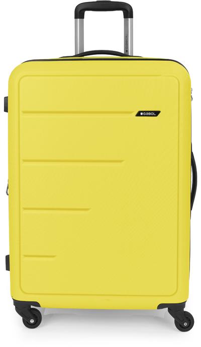 Чемодан Gabol Future M Yellow (123046-005) - фото 1 Чемодан Gabol Future M Yellow (123046-005) - фото 1