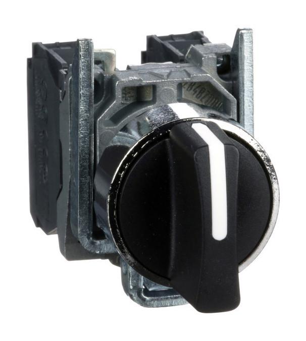 Переключатель IO Schneider Electric Harmony XB4 2NO 22 мм 2 положения с Черный (XB4BD53)