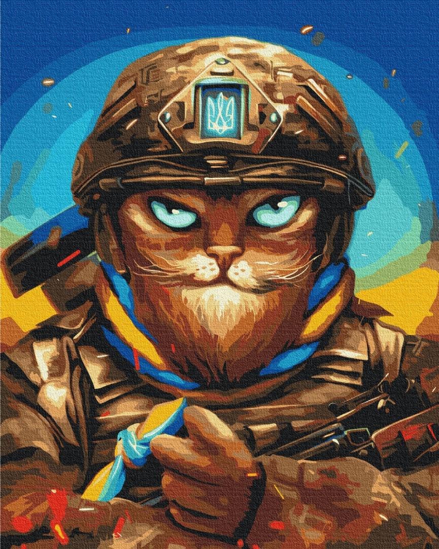 Картина за номерами Brushme BS53248 Мужній котик Маріанна Пащук полотно на підрамнику 40х50 см (1876687245) Картина за номерами Brushme BS53248 Мужній котик Маріанна Пащук полотно на підрамнику 40х50 см (1876687245)